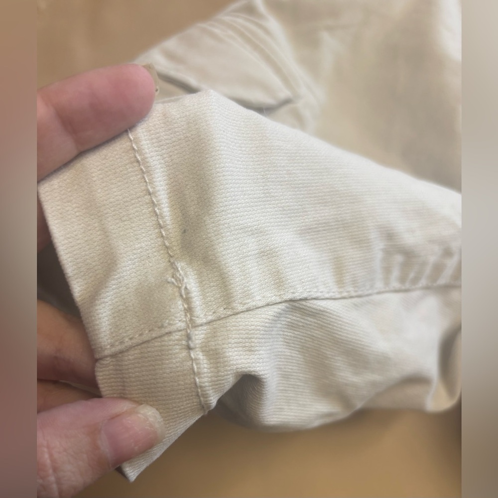 Chaps Ralph Lauren Men’s Cargo Shorts 32 Khaki Corduroy Baggy Utility Gorpcore - Picture 14 of 16
